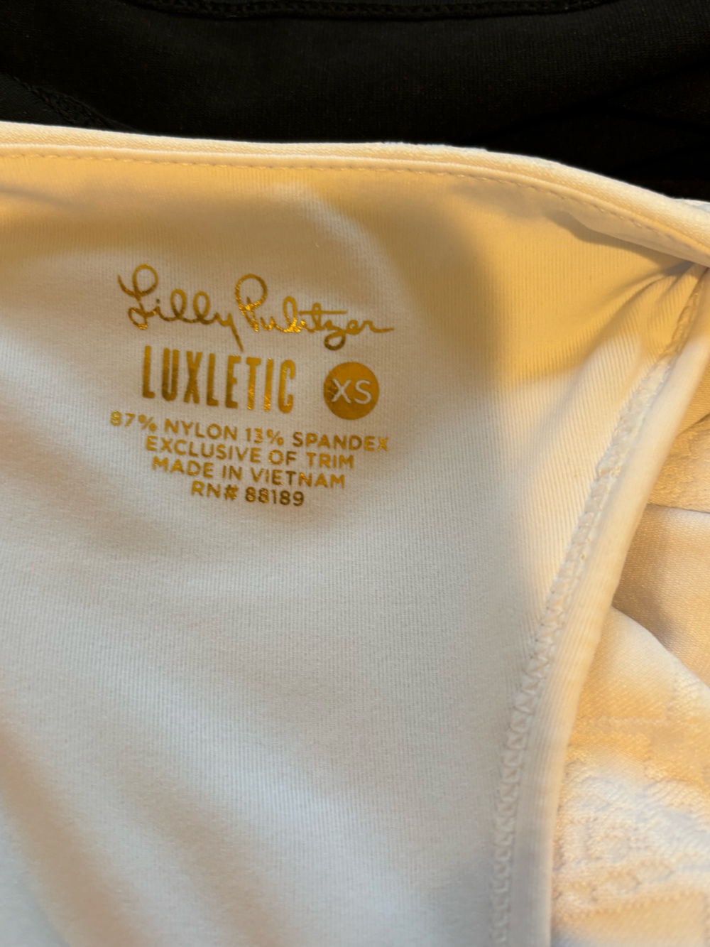 Lilly Pulitzer Luxletic Rally Tennis Dress in Resort White Womens XS Activewear - Picture 7 of 12